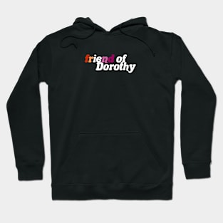 Friend of Dorothy - Lesbian Pride Hoodie